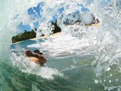 Body Surfing in Dominican Republic