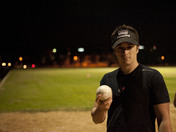 Dominating in softball