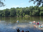 Fun Family Tubing Adventure in Bucks County River