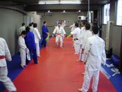 Receiving orange belt in Ribeiro Brazilian Jiu Jitsu