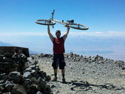 Mountain biking a 14er! (White Mountain)