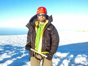 Bagging the summit of Mt. Rainier