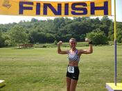 Finishing a GRUELING 5K !!!