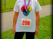 Placing in my age division in my second 5k