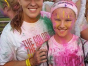 proud parent color run